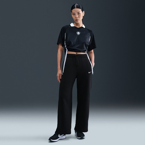 NIKE耐克2025女子AS W NSW PHNX FLC HR PANT WID针织长裤IH1012-010