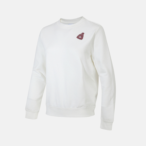 NIKE耐克2025女子AS W NSW GFX FLC CREW GCEL针织无帽卫衣IO7829-133