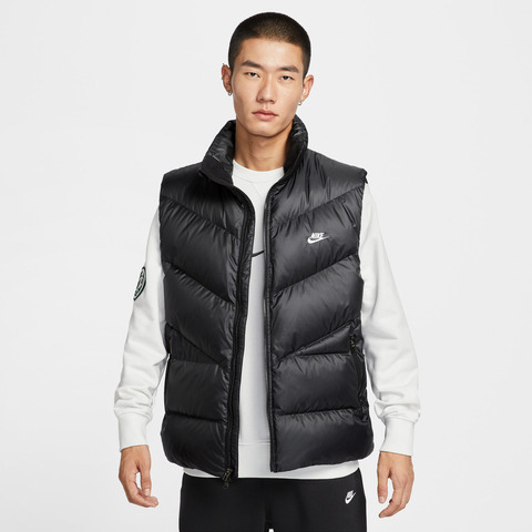 NIKE耐克2025男子AS M NK WINDRUNNER STMNT VEST羽绒背心HV2721-010