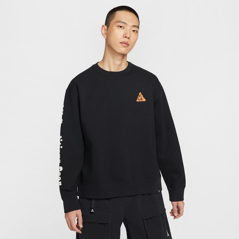 NIKE耐克2025男子AS U ACG TF TUFF FLC CREW OC G针织无帽卫衣HV1120-010