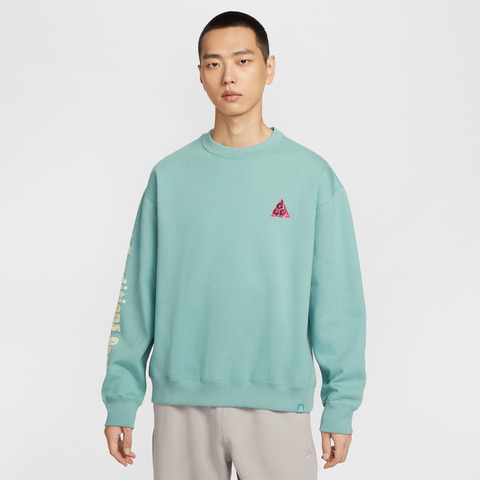 NIKE耐克2025男子AS U ACG TF TUFF FLC CREW OC G针织无帽卫衣HV1120-017