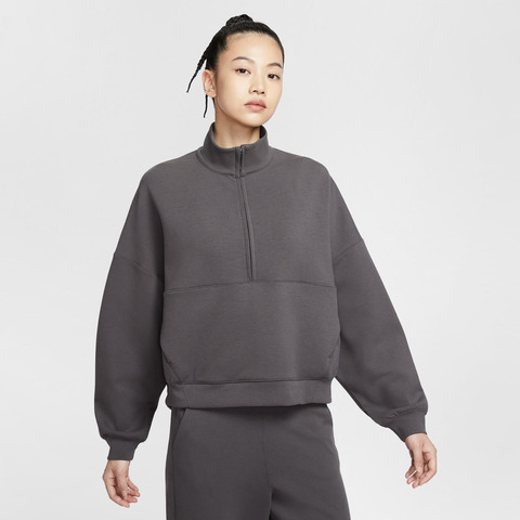 NIKE耐克2025女子AS W NK 24.7 DF HZ TOP SOFT针织无帽卫衣HQ8189-036