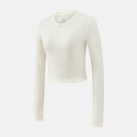 NIKE耐克2025女子AS W NSW NK CHLL KNT LS CRP针织无领长THF5323-110