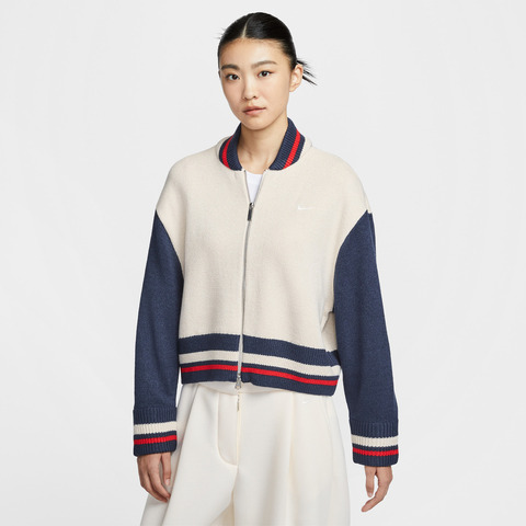 NIKE耐克2025女子AS W NSW CARDIGAN STREET针织无帽外套HV2495-104