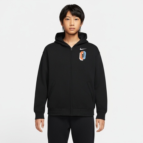 Nike KidsNike Kids2025男大童B NK FZ STRT SOUL HD GCEL针织连帽外套IO7912-010