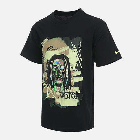 NIKE耐克2025男子AS JM M NK TEE M90 ZOMBIE针织无领短TII1492-010
