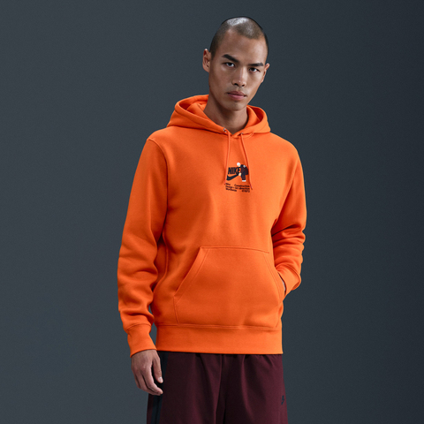 NIKE耐克2025男子AS M NK CLUB BB HOODIE ICON BL针织连帽卫衣HV1392-819