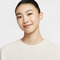 NIKE耐克2025女子AS W NSW FLC OS LONG CREW GCEL针织无帽卫衣IO0487-141