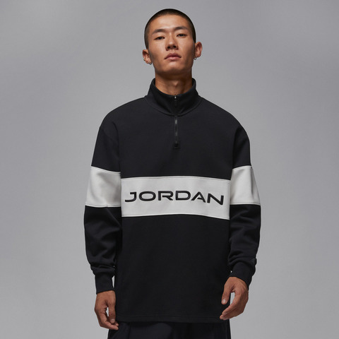 JordanJordan2025男子AS M J DF GOLF HZ针织无帽卫衣HF9920-010