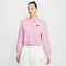 NIKE耐克2025女子AS W NSW PHNX FLC COLLARED PO针织无帽卫衣IM7487-623