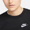 NIKE耐克2025女子AS W NSW CLUB FLC CREW STD针织无帽卫衣DQ5474-010