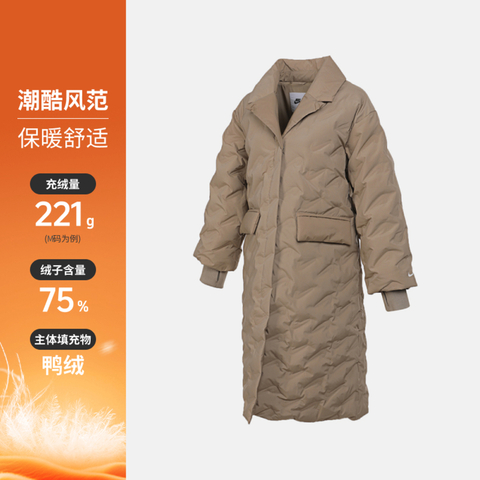 NIKE耐克2025女子AS W NSW TF DWNFL SWSH TRENCH厚羽绒服-长IB2011-247