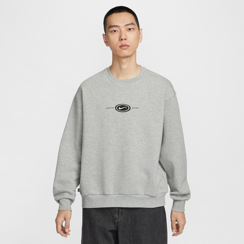 NIKE耐克2025男子AS U NK SB FLC CRW BB KOSTON针织无帽卫衣HV0248-063