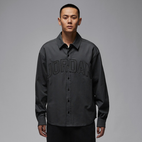JordanJordan2025男子AS M J FLT OXFORD LS TOP梭织长袖衬衫IB0318-011