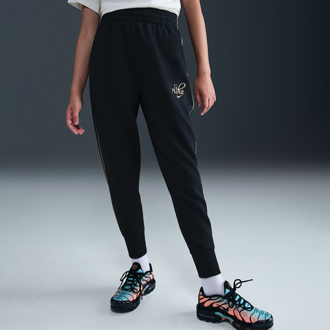 Nike KidsNike Kids2025女大童G NSW CLUB FLC OS JGGR GX SHNE针织长裤HV0423-010
