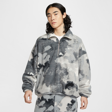 NIKE耐克2025男子AS M NK TF SHERPA HZ JKT NAOS针织无帽卫衣HV3542-068