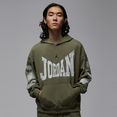 JordanJordan2025男子AS M J BRK CLLGTE HBR PO HD LB针织连帽卫衣HV0094-222