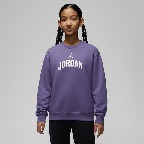 JordanJordan2025女大童套头无帽卫衣针织无帽卫衣JD2532049GS-001