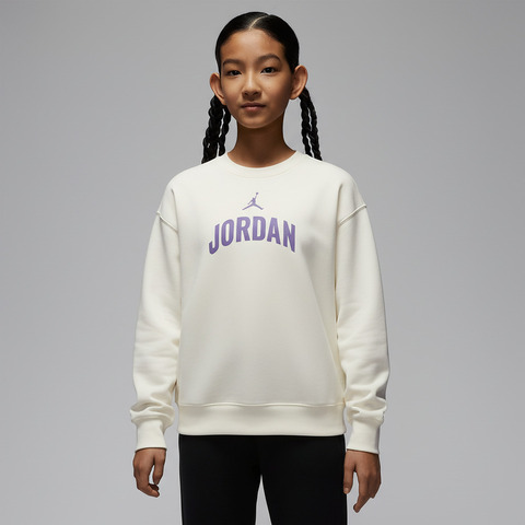 JordanJordan2025女大童套头无帽卫衣针织无帽卫衣JD2532049GS-002