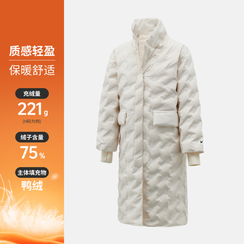 NIKE耐克2025女子AS W NSW TF DWNFL SWSH TRENCH厚羽绒服-长IB2011-133