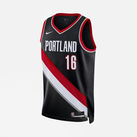 NIKE耐克2025男子Yang Hansen Portland Trail Blazers Icon Edition JSY运动背心DN2020-021