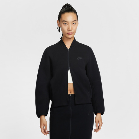 NIKE耐克2026女子AS W NSW TECH FLC JKT SSNL针织无帽外套IQ0079-010