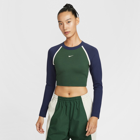 NIKE耐克2026女子AS W NSW STREET LS BODY BOLD C针织无领长TIF0339-323