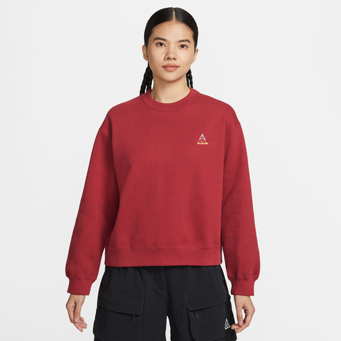 NIKE耐克2026女子AS W ACG TF TUFF FLC CRW CNY针织无帽卫衣IQ3830-613