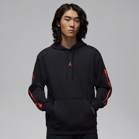 JordanJordan2026男子AS M J DF SPT CSVR GFX FLC PO针织连帽卫衣IF0852-010