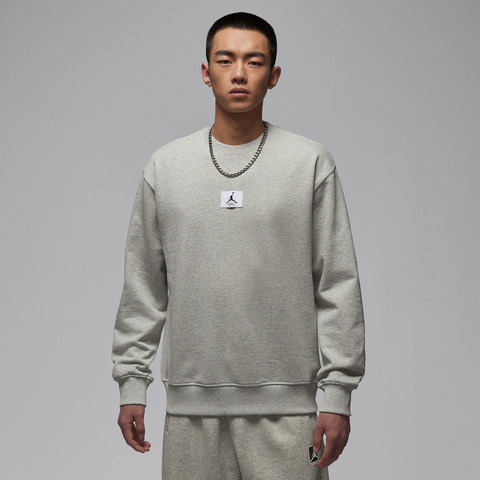 JordanJordan2026男子AS M J FLT FLC CREW针织无帽卫衣FV7260-050
