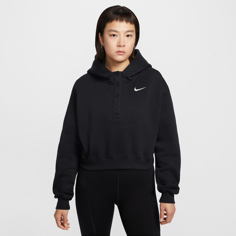 NIKE耐克2026女子AS W NSW PHNX FLC OS CRP HNLY针织连帽卫衣IF0259-010