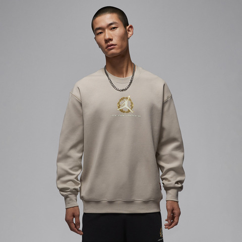 JordanJordan2026男子AS M J DF SPRT HOOP CREW CNY针织无帽卫衣IQ3953-236