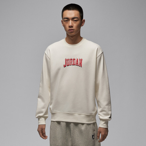 JordanJordan2026男子AS M J GFX FLC CREW GCEL针织无帽卫衣IR0111-133
