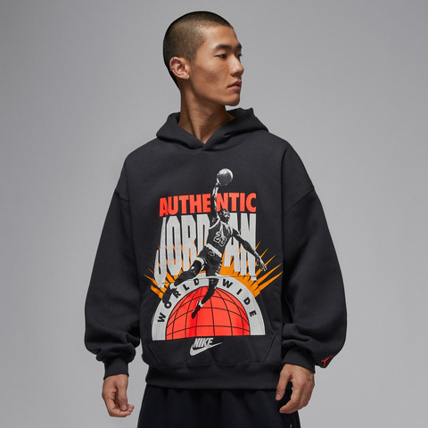 JordanJordan2026男子AS M J BRK AJ6 FLC PO针织连帽卫衣IF1844-045