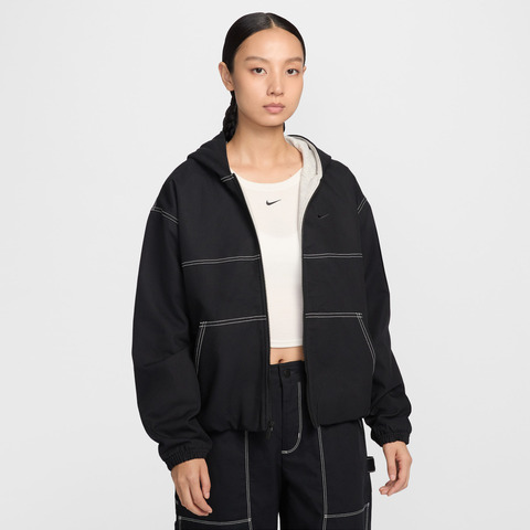NIKE耐克2026女子AS W NSW STREET WORKWEAR JKT梭织连帽外套IF0337-010