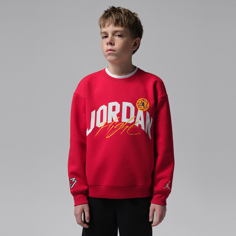 JordanJordan2026男大童套头无帽卫衣针织无帽卫衣JD2612047GS-002