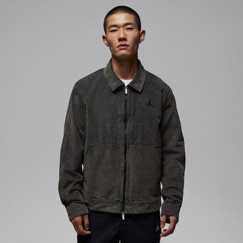 JordanJordan2026男子AS M J FLT CORDUROY CHORE JKT梭织无帽外套IF1826-010