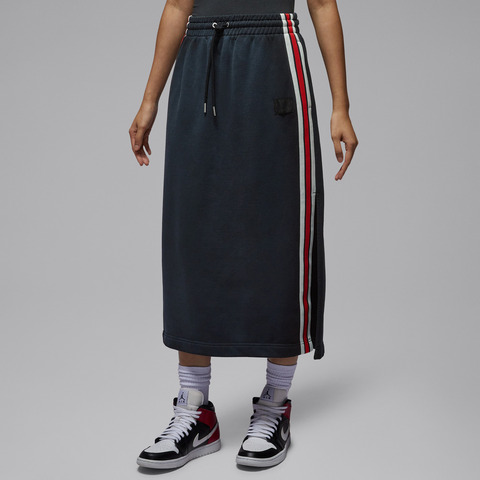 JordanJordan2026女子AS W J FLT FLC FT SKIRT针织长裙IF1033-010