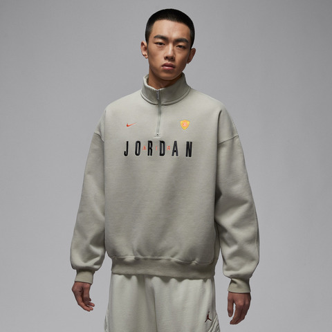JordanJordan2026男子AS M J FLT GFX FLC QZ针织无帽卫衣IF1817-334