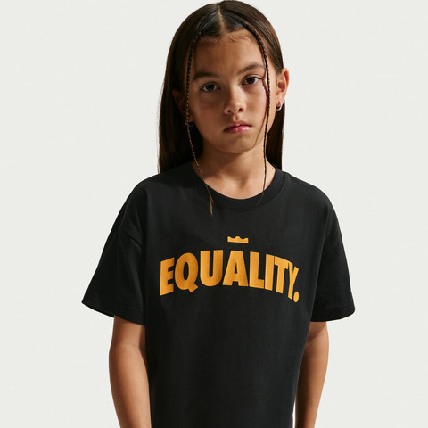 Nike KidsNike Kids2026男大童LJ K NK TEE M90 HK针织无领短TIQ0258-010