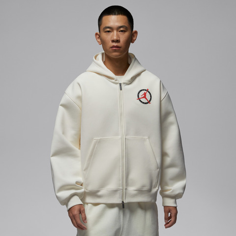 JordanJordan2026男子AS M J FLT CLB KNIT FZ针织连帽外套IF1811-110