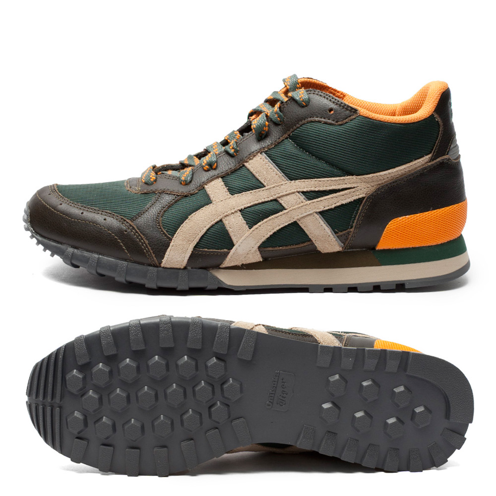 鬼冢虎D4Q3N墨绿色/浅咖啡色】Onitsuka Tiger鬼冢虎COLORADO