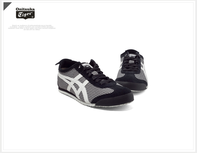 鬼冢虎D6F5N黑色/白色】Onitsuka Tiger鬼冢虎新款中性MEXICO 66