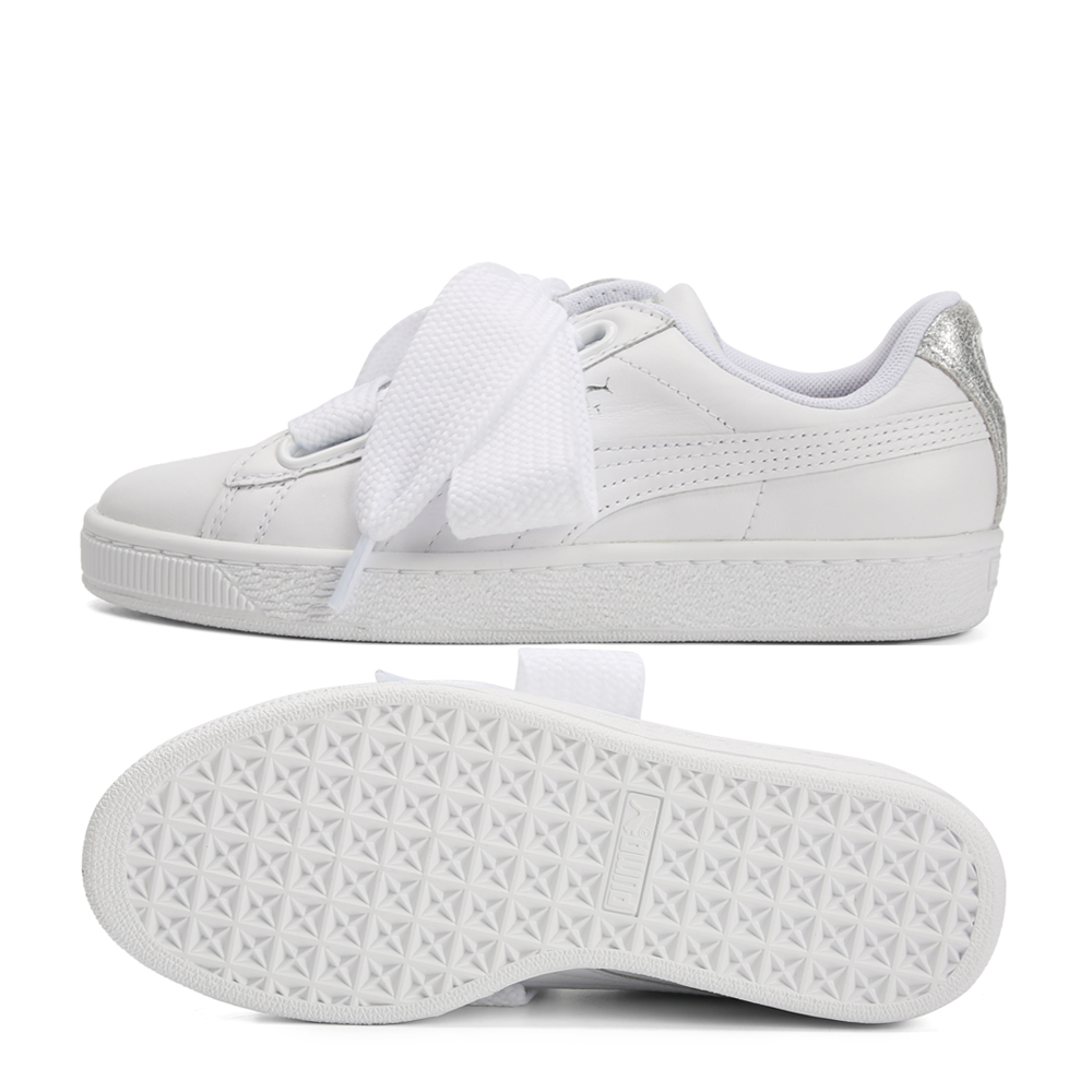 Puma basket heart on sale bio