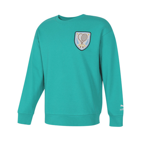 puma彪马2024男子绿色针织卫衣62580286