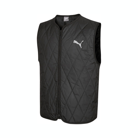 puma彪马2024男子-URBAN Padded Gilet-黑色棉马夹/羽绒马夹68633801