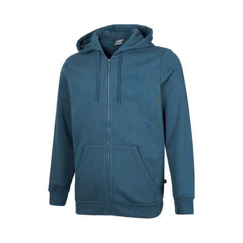 puma彪马2024男子-Tonal Sportswear Graphic FZ Hoodie-深空灰针织连帽外套68871325