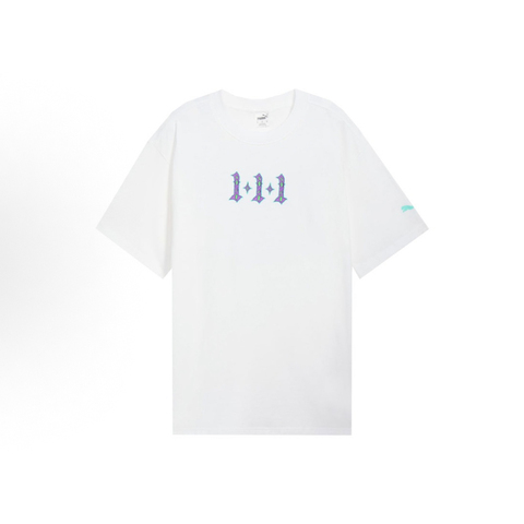 puma彪马2024男子男子-BE YOU TEE- White针织无领短T62774603