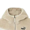 puma彪马2024女子女子-Big Cat Hooded Sherpa Jacket-Alpine Snow人造毛绒外套67834987