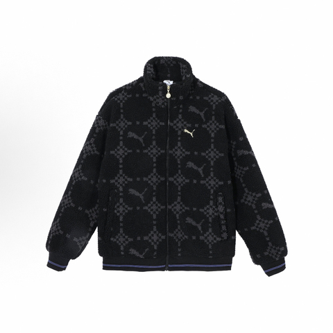 puma彪马2024中性中性-GAME ON Sherpa Jacket-黑色人造毛绒外套63142101
